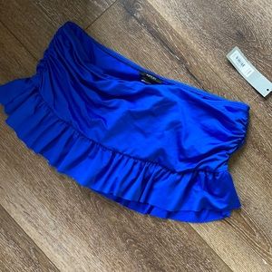 Apt 9 Blue swim skirt NWT
